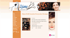 Desktop Screenshot of dijana-hair.de